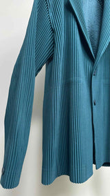 Homme Plisse Pleated Blazer Jacket