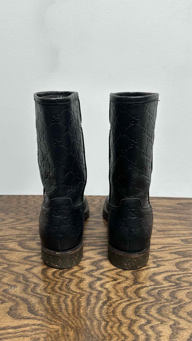 Gucci GG Monogram Boots