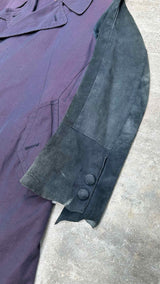 Takahiromiyashita The Soloist Suede-sleeve Coat