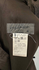 Yohji Yamamoto Pour Homme Wide Cargo Camo Pants