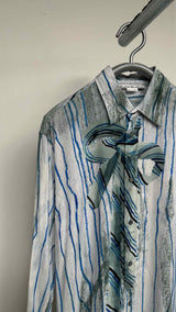 Acne Studios Stripe Trompe L' Oeil Shirt