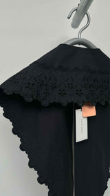 Simone Rocha Embroidered-trim Long Pointed Collar