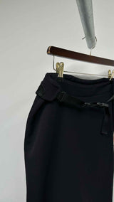 PRADA Sport Buckled Midi Skirt