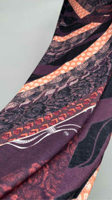 Jean Paul Gaultier Thai-printed Long Skirt