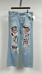 COOL T.M Floral Distressed Jeans