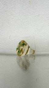 Chanel Clover Resin Ring