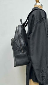 Gucci GG-embossed Leather Backpack