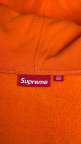 Supreme Cracked Logo Raglan Zip-up Hoodie