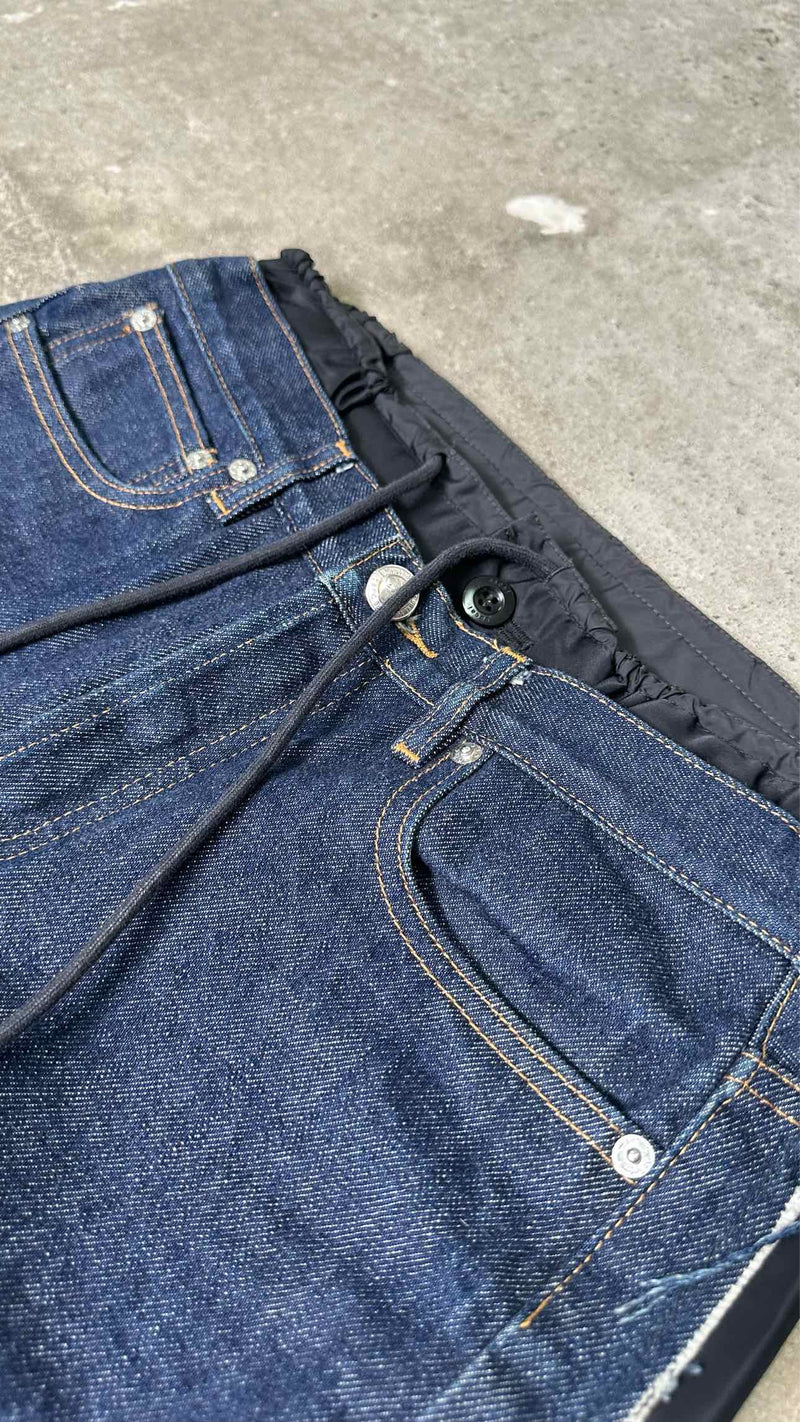 Sacai Hybrid Docking Jeans