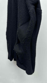Comme Des Garcons Boiled-wool 3D Cropped Wide Pants