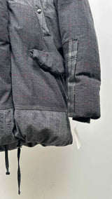 Lanvin Patchwork Hooded Down Coat