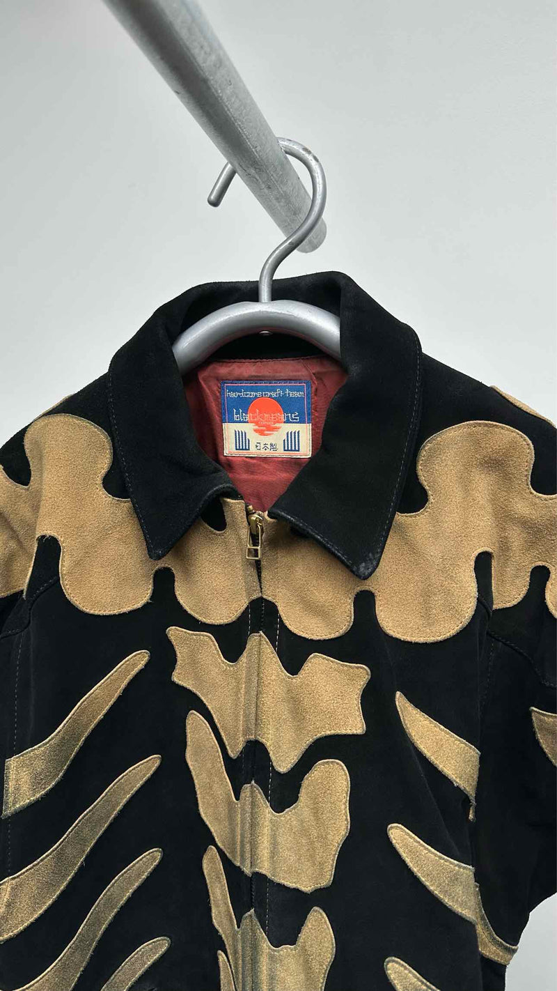 Blackmeans Skeleton Suede Jacket