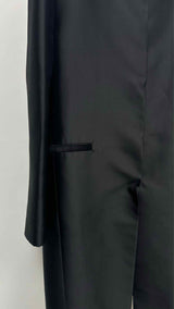 Toteme Collarless Silk Coat