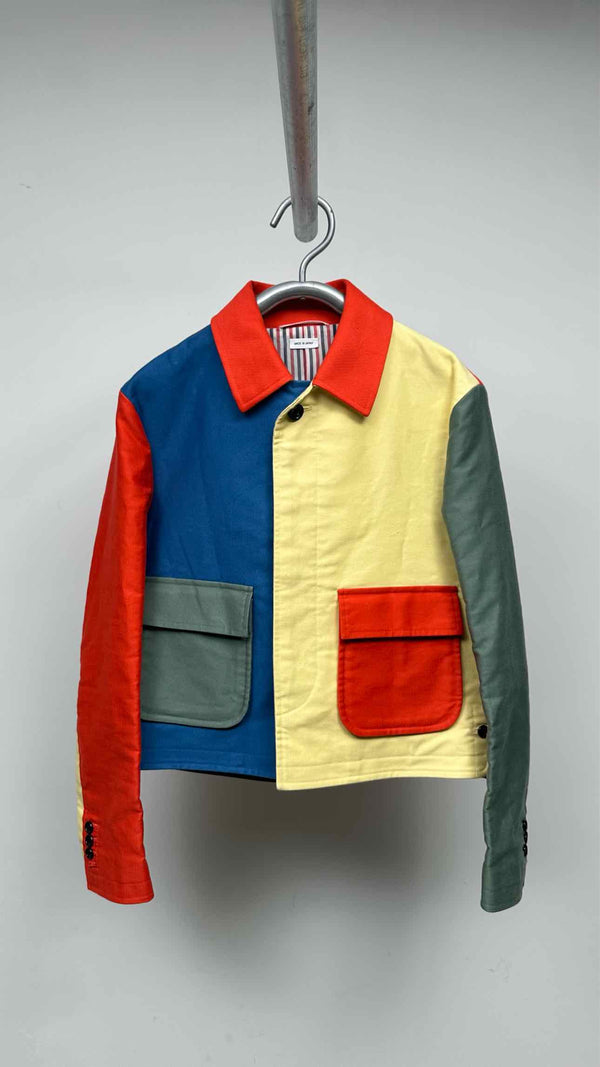 Thom Browne Color-Blocking Jacket