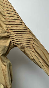 FETE Pleated Stripe Coat