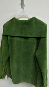 Bode Mariner Suede Leather Jacket