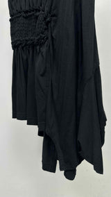 Ground Y Asymmetrical Pleated Easy Long Skirt