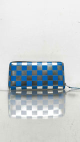 Comme Des Garcons Optical Check Long Wallet