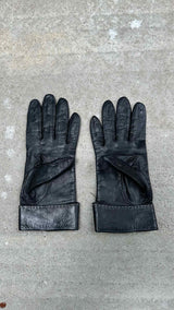 Fendi Leather Gloves