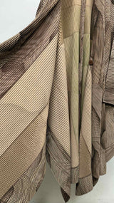 Homme Plisse X Ronan Bouroullec Ru_All Over Pleats Detailed Coat