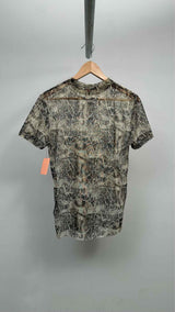 Jean Paul Gaultier S/S Venus-print Mesh Top