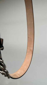 Acne Studios Logo-buckle Leather Belt