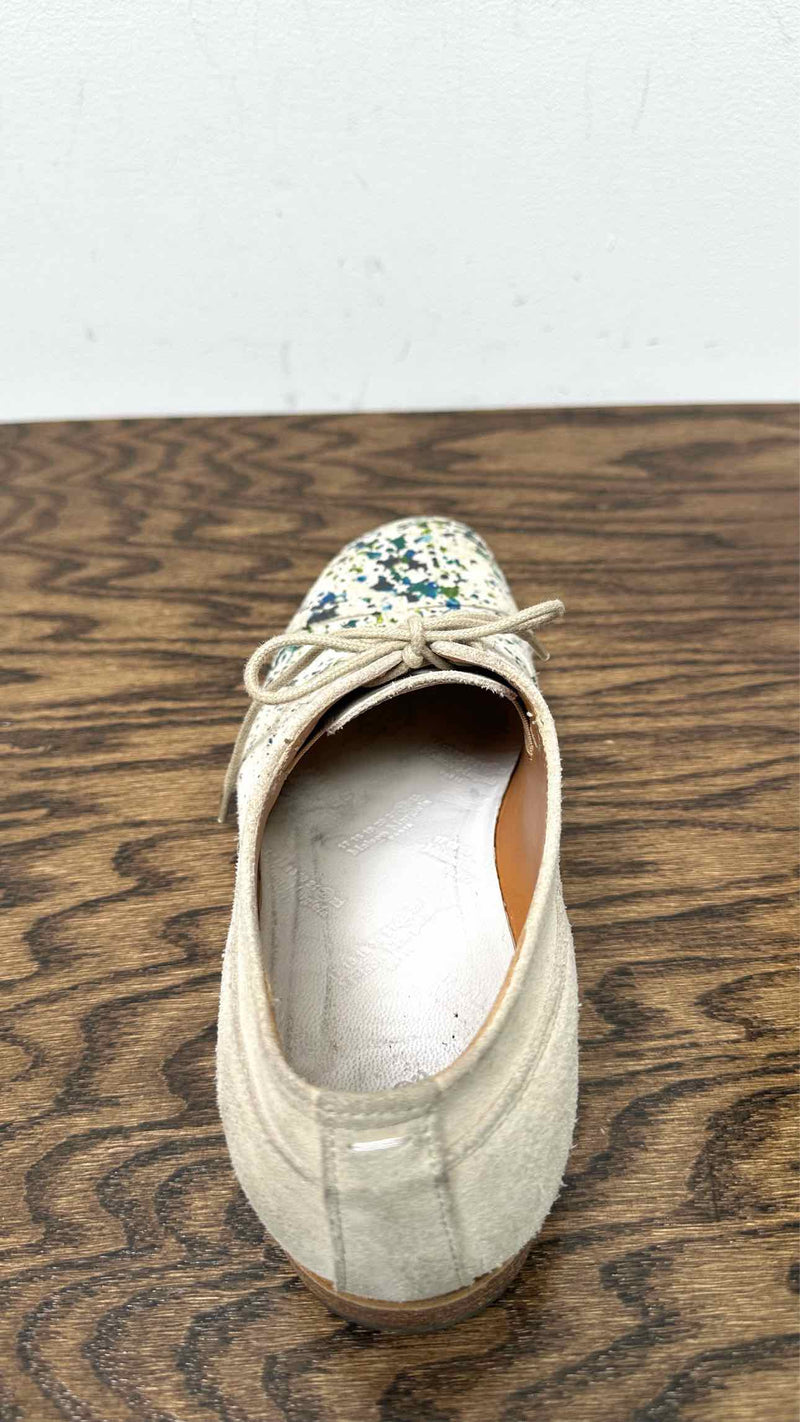 Margiela Overpainted Suede Sneakers