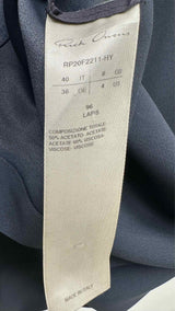 Rick Owens Cap-sleeve Satin Tunic