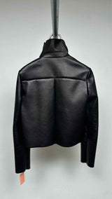 CELINE High-neck Leather Jacket