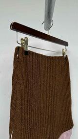 PRADA Knit-docking Midi Skirt