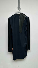 Rick Owens Leather-hybrid Light Coat