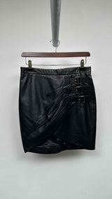 Altuzarra Buckled Leather Skirt