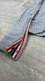 Thom Browne High-neck Cable Sweater