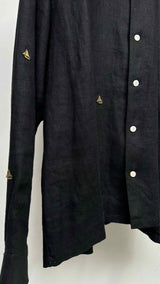 Bode SailBoat Linen Shirt