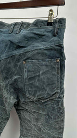 Taichimurakami Suede Displacement Jeans