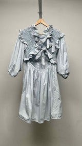 Cecilie Bahnsen Back-ribbon Pressed-detail Dress