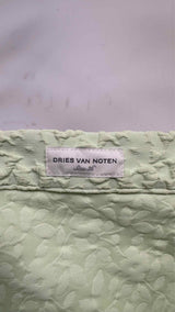 Dries Van Noten N/S Water Color Print Ruffle Tube Top