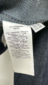 JW Anderson Swan-printed BAck-embroidered Denim Jacket