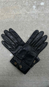 Fendi Leather Gloves