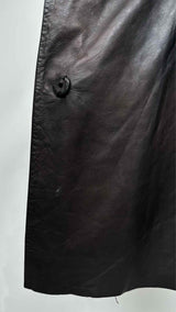 Yohji Yamamoto Draped Asymmetrical Leather Vest