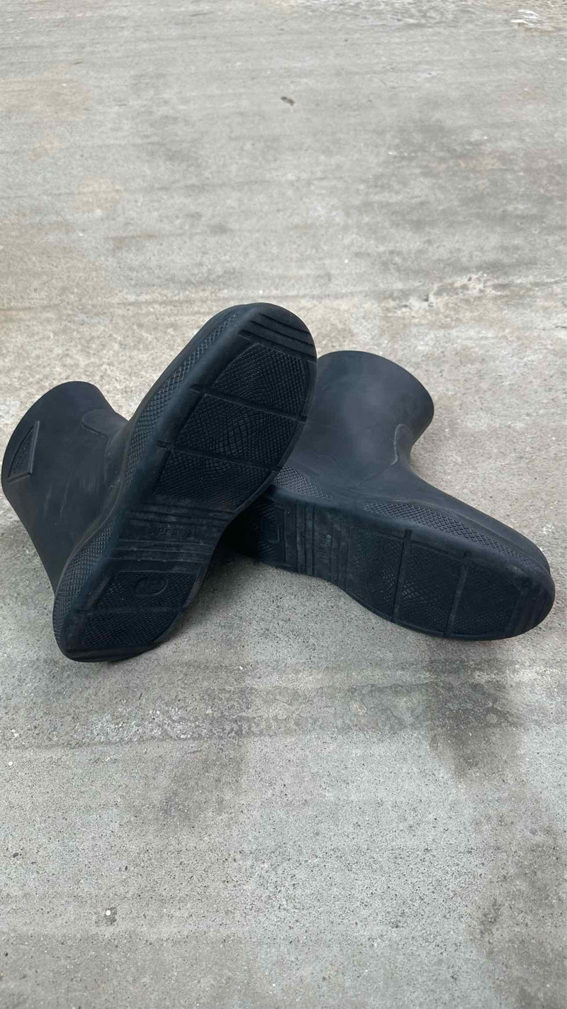 Prada Logo Rubber Boots