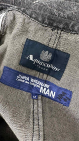 Junya Watanabe MAN X Aquascutum Distressed Trench Denim Coat