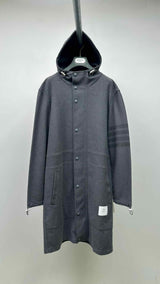 Thom Browne 4-bar Stripe Long Parka