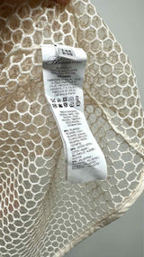 Blumarine S/S Mesh Top