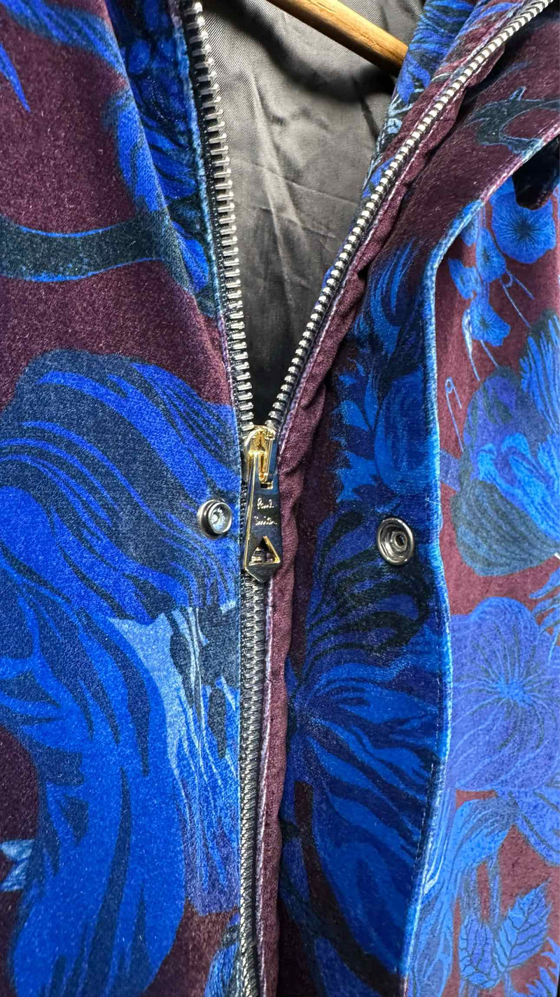 Paul Smith Botanical Velvet Bomber Jacket