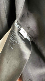 Balenciaga Double-breasted Houndstooth Oversized Long Coat