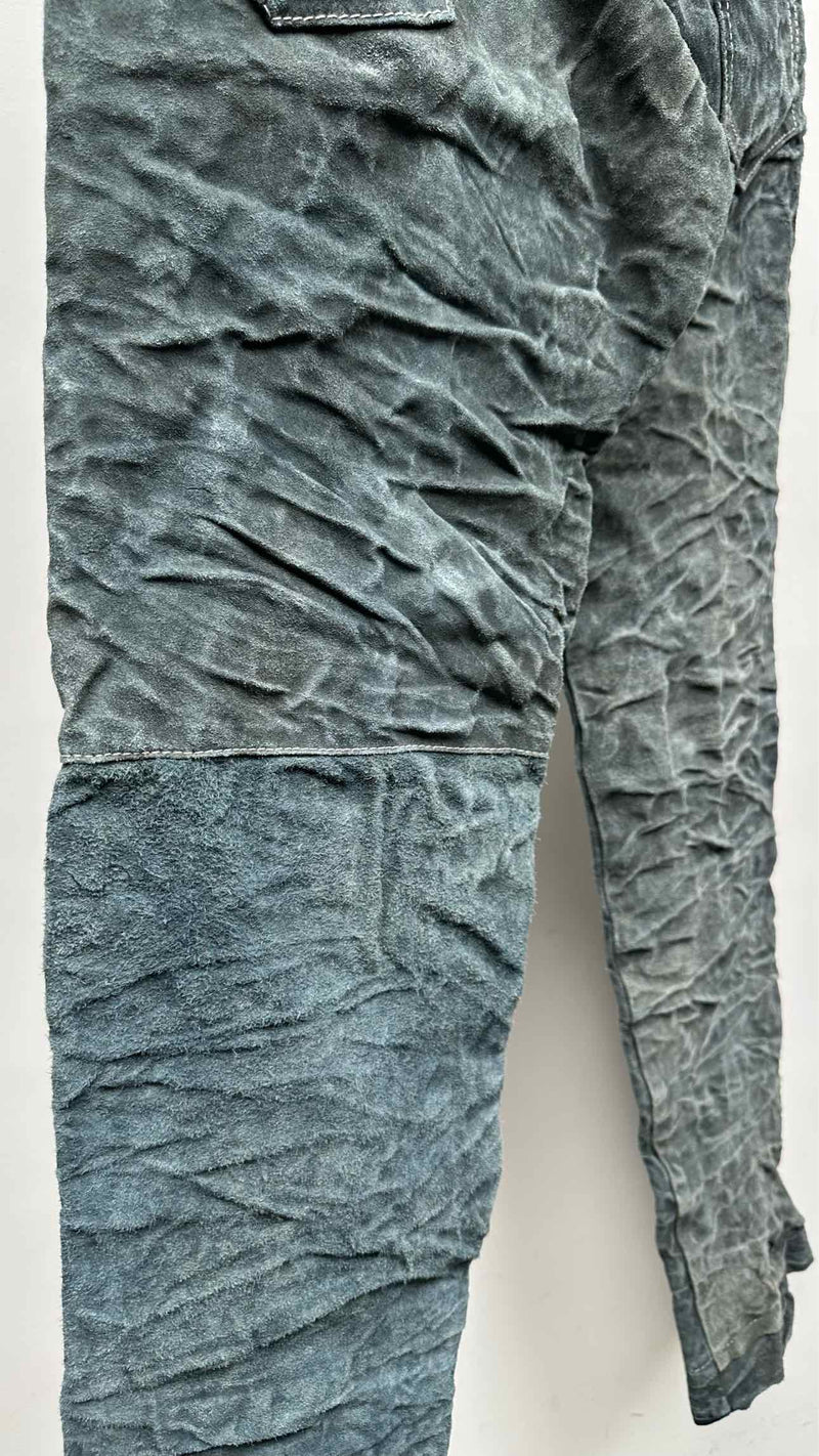 Taichimurakami Suede Displacement Jeans