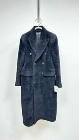 Balenciaga Fur Long Coat