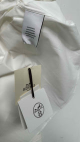 Hermes Collar-less Chemise Boxy Shirt