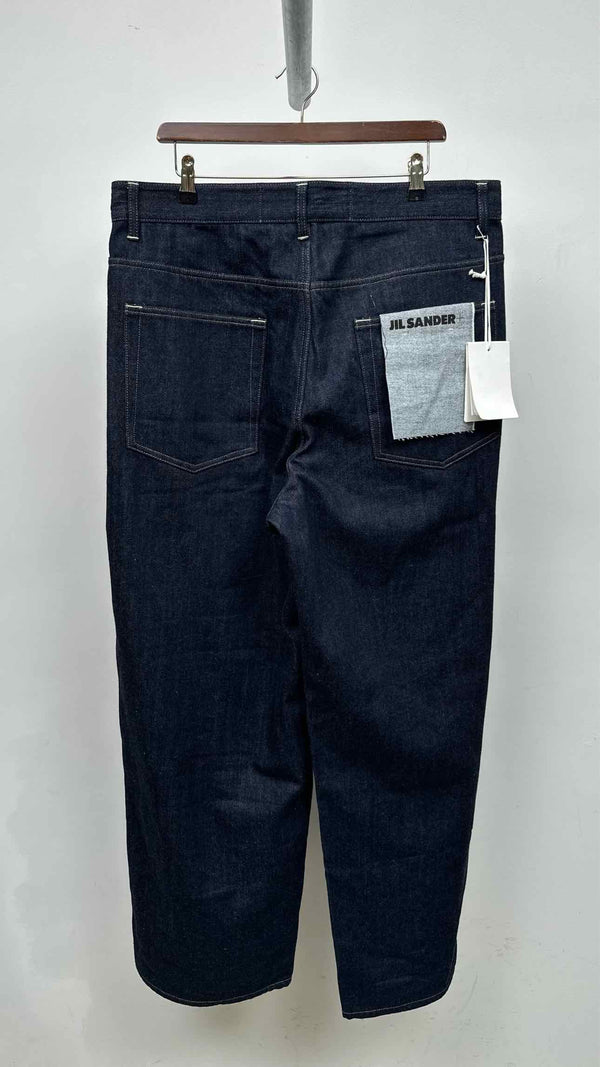 Jil Sander + High-waisted Wide Jeans